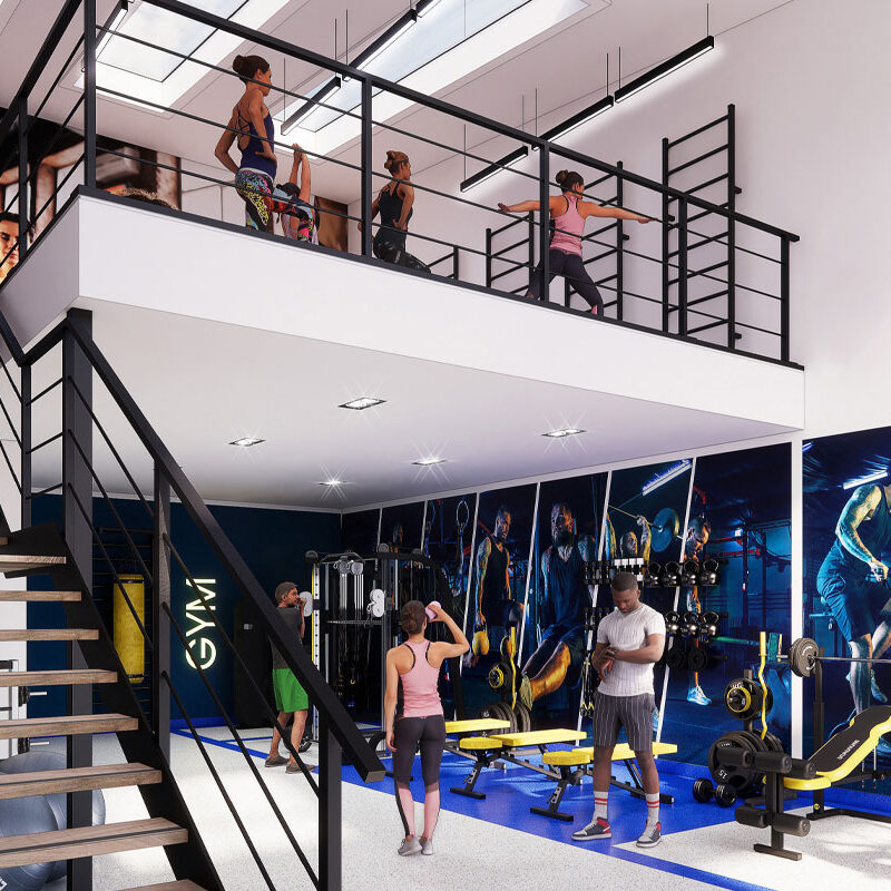 Spaces | Gym | Engine Works - Engine Works