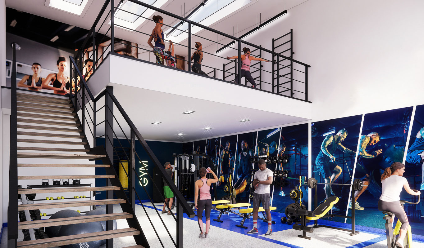 Spaces | Gym | Engine Works - Engine Works