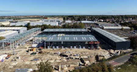 Urban Logistics - Aerial Development View - Engine Works