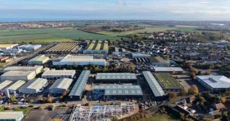 Kent Industrial Boom - Thanet Aerial - Engine Works